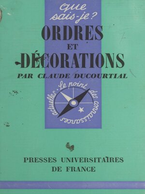 cover image of Ordres et décorations
